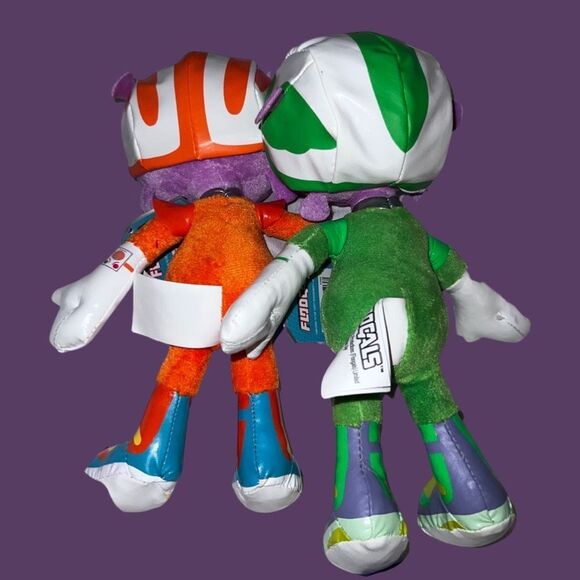 NWT 2 Floogals Bean Plush - Fleeker & Boomer Stuffed Toys - Picture 4 of 4